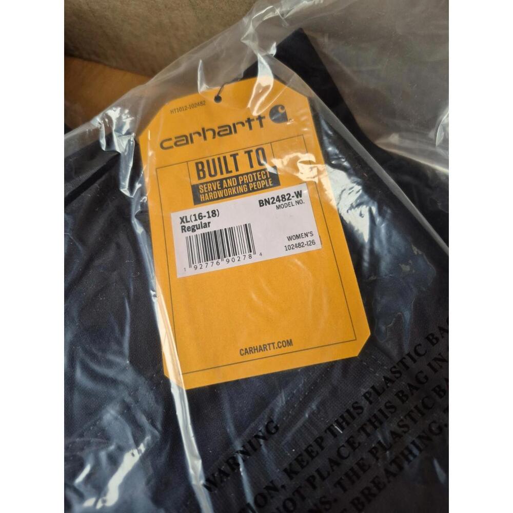 Carhartt Force Fitted Midweight Utility Legging Navy Womens Size XL Extra Large - Picture 9 of 9